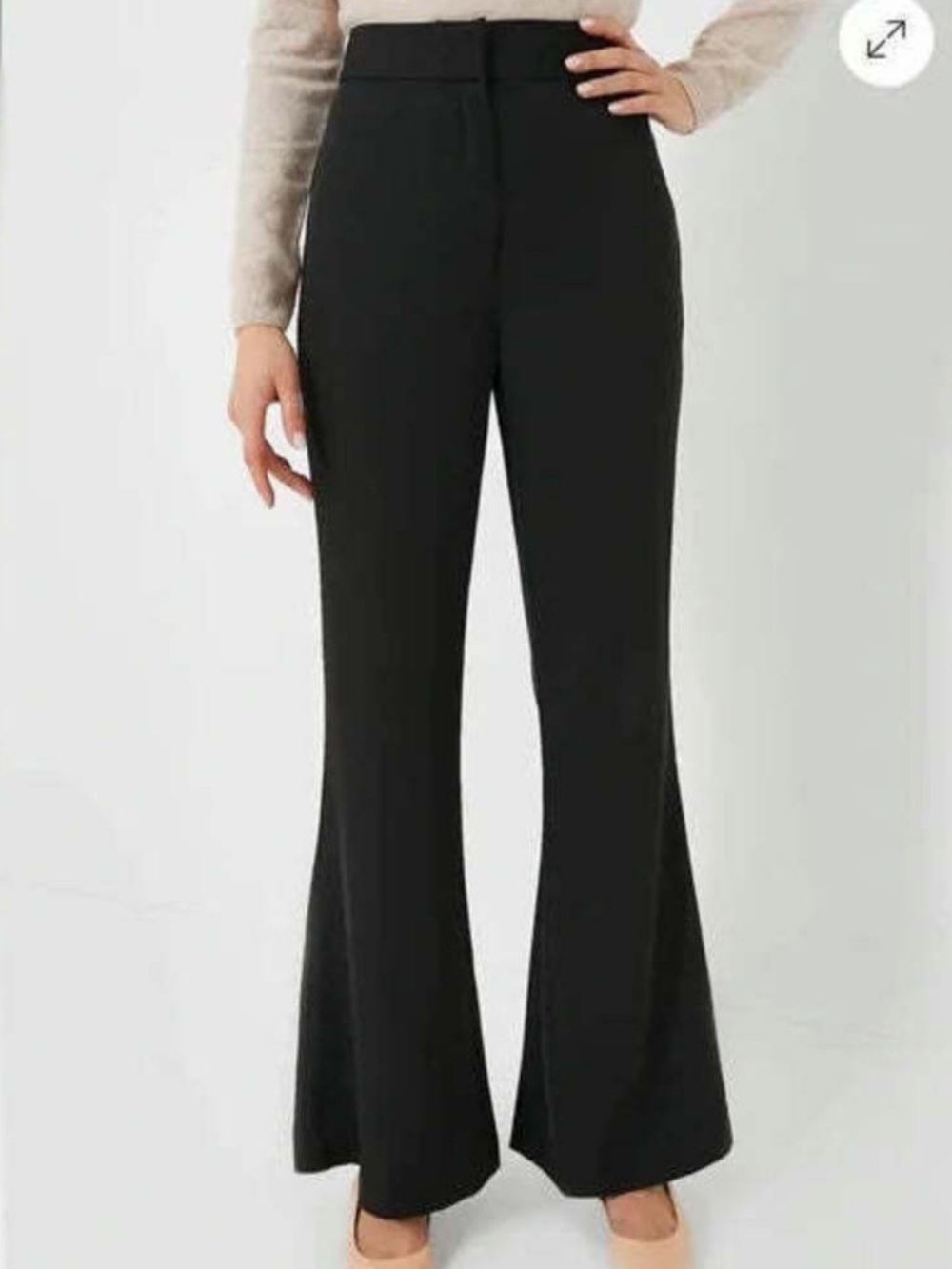 Tuckernuck Black Wide Leg Paige Pants Black Size XXL